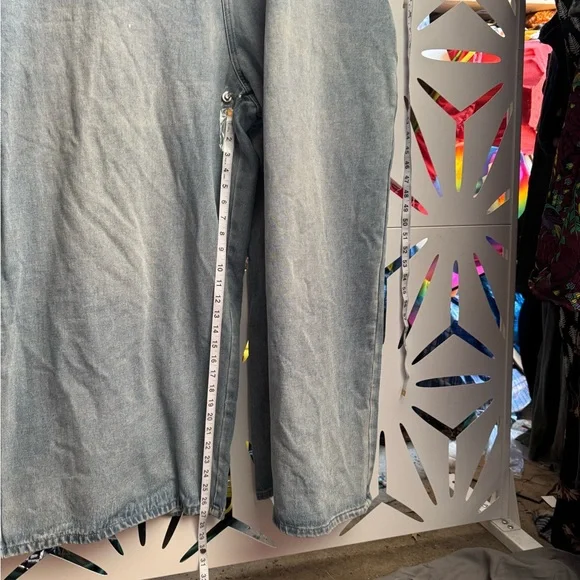 Cider Light Blue Denim Overalls - Picture 6 of 9